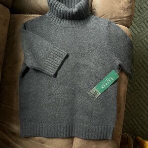 Lauren Ralph Lauren charcoal ss sweater